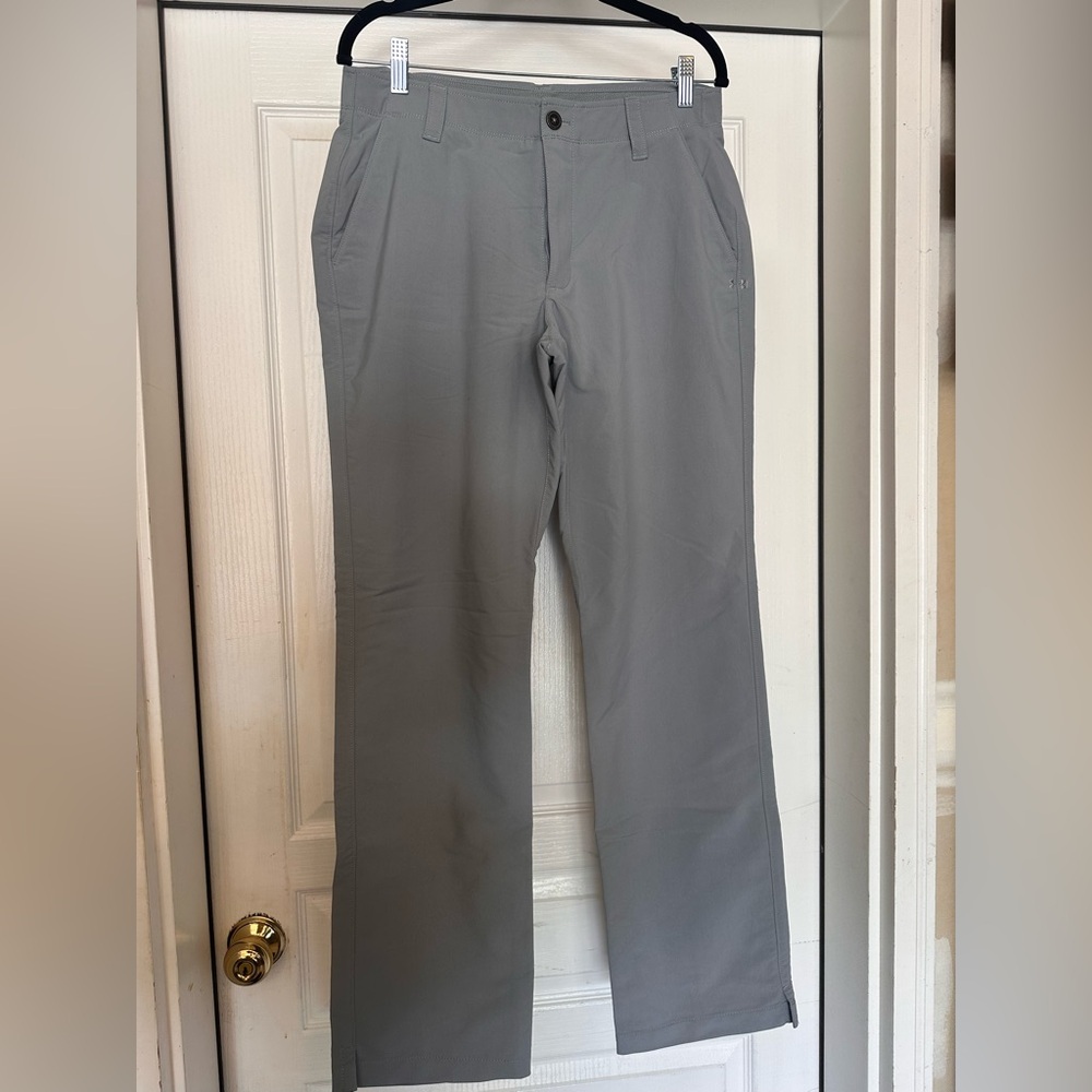 Under Armour Men's Light Gray Performance Chinos